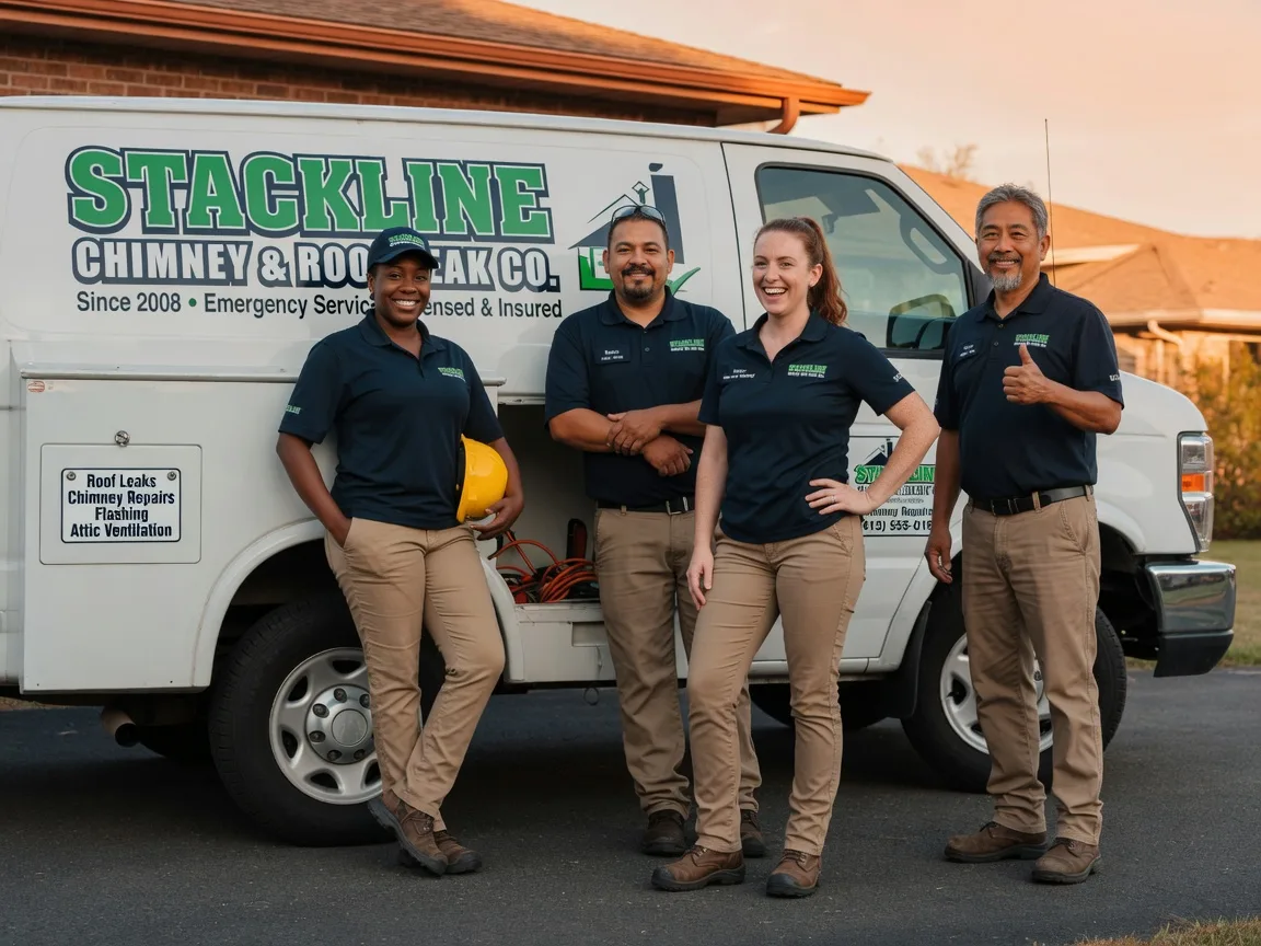 Chimney flashing repair company in Benld, IL